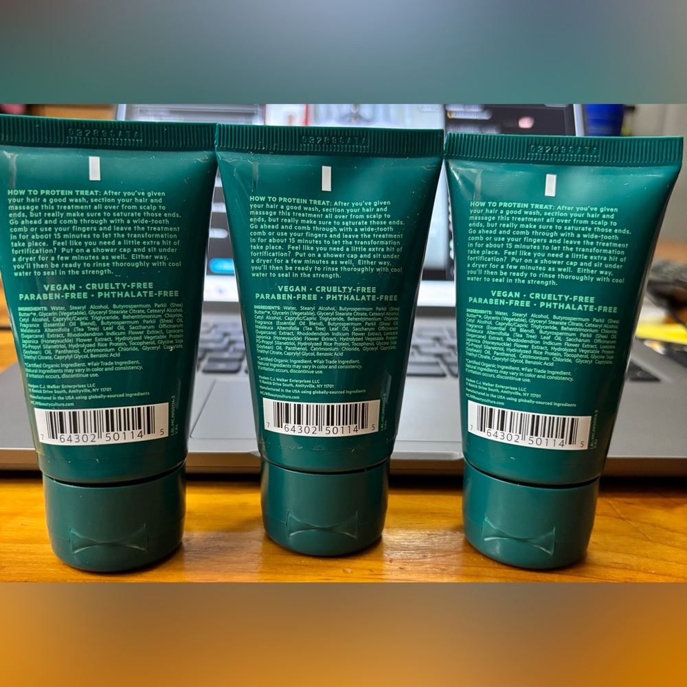 🌟HOST PICK🌟MEJW INCHES Hair Reconstructing Moisture Protein Treatment. Set of 3. - Picture 2 of 5